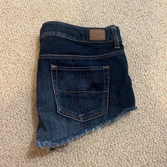 Cut off American Eagle Denim Shorts - size 10 - Picture 2 of 4